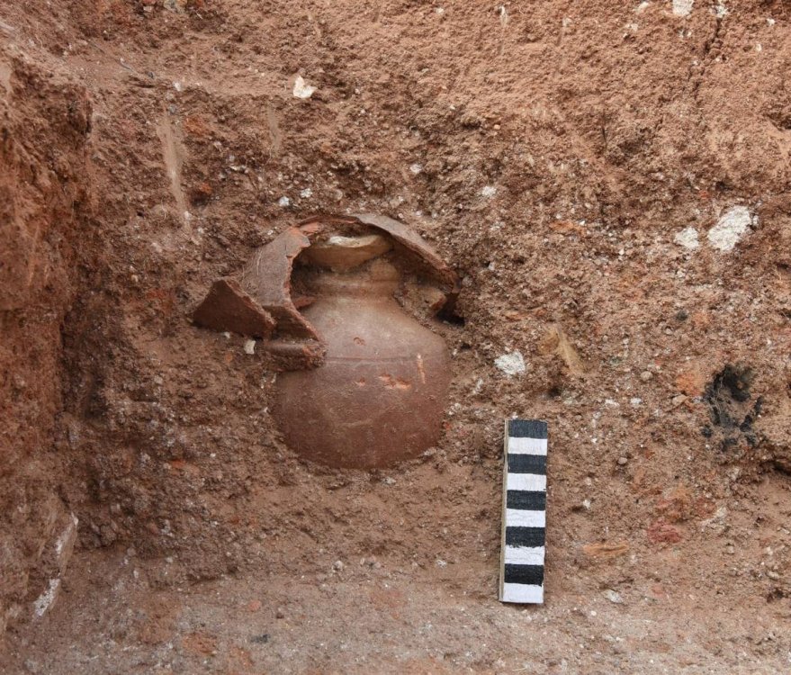 A hoard of lead coins was found in Phanigiri, Telangana's Suryapet.jpg