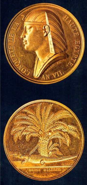 Medaglia in oro conquista Alto Egitto.jpg