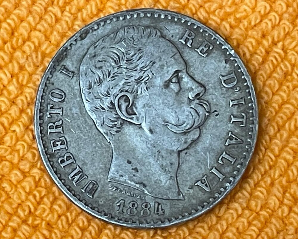 2 lire - Umberto I - 1884 Dritto.jpg