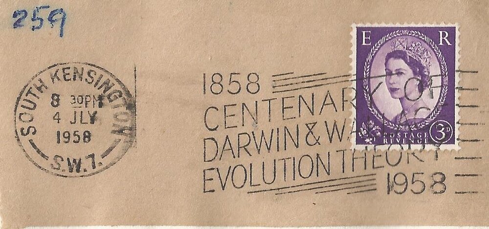 1958_1858-Centenary-Of-Darwin-Wallace-Evolution-Theory-1958_GS-259-South-Kensington-SW7.jpg