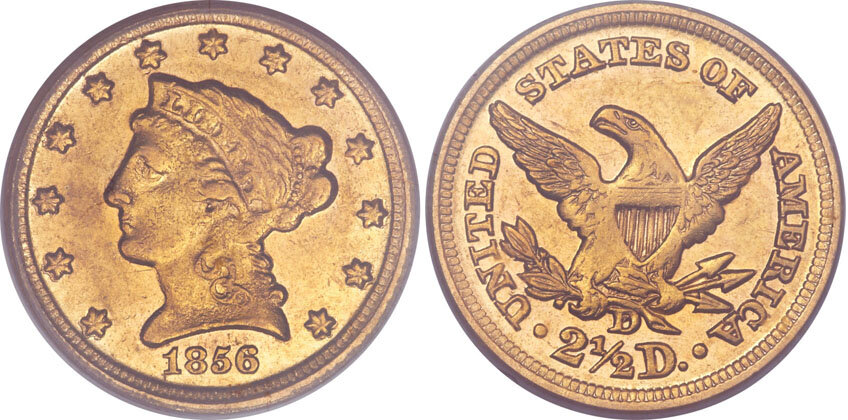 quarter eagle1856D-HA-PCGSAU58.jpg