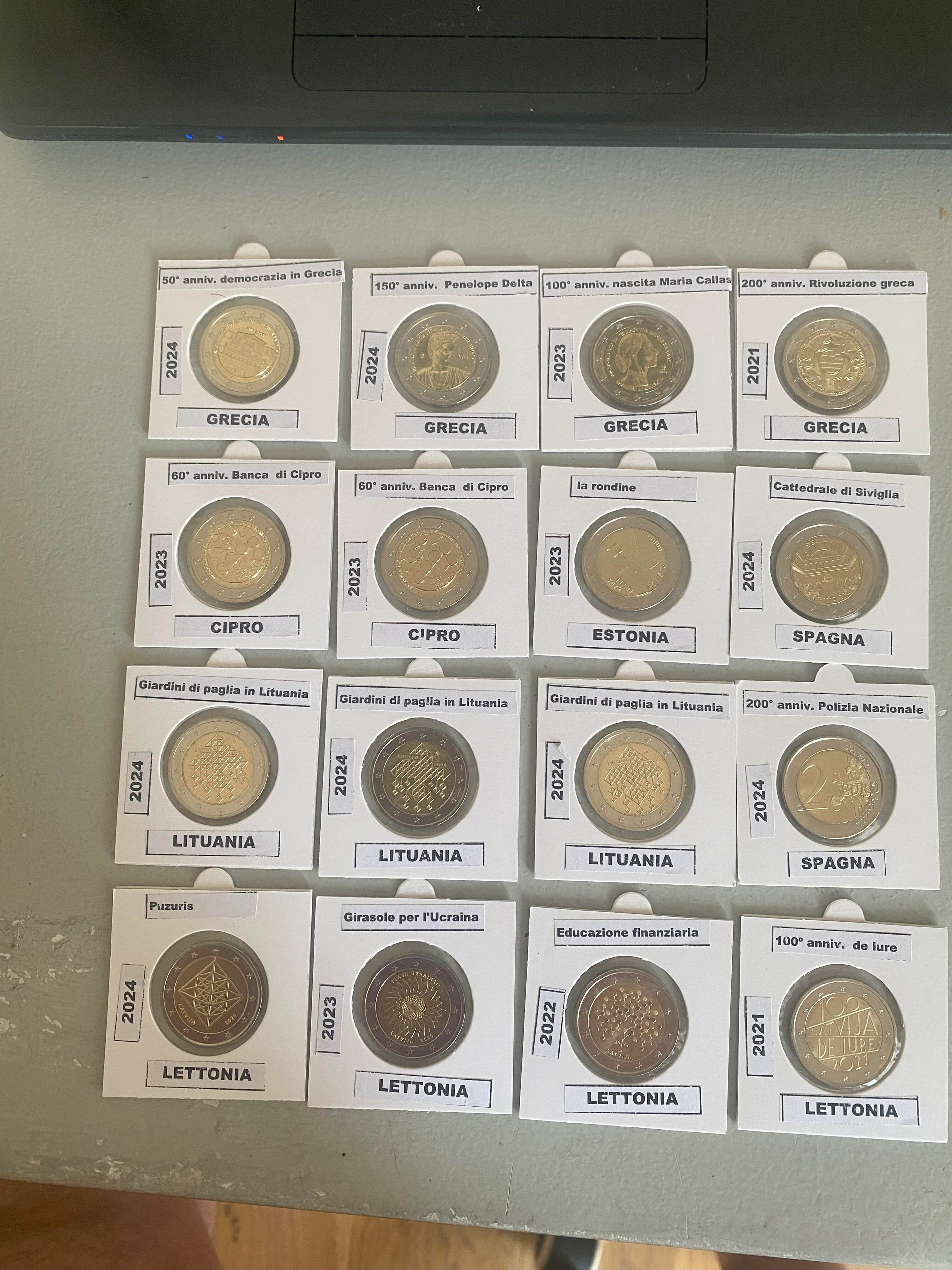 2  EURO  COMMEMORATIVI