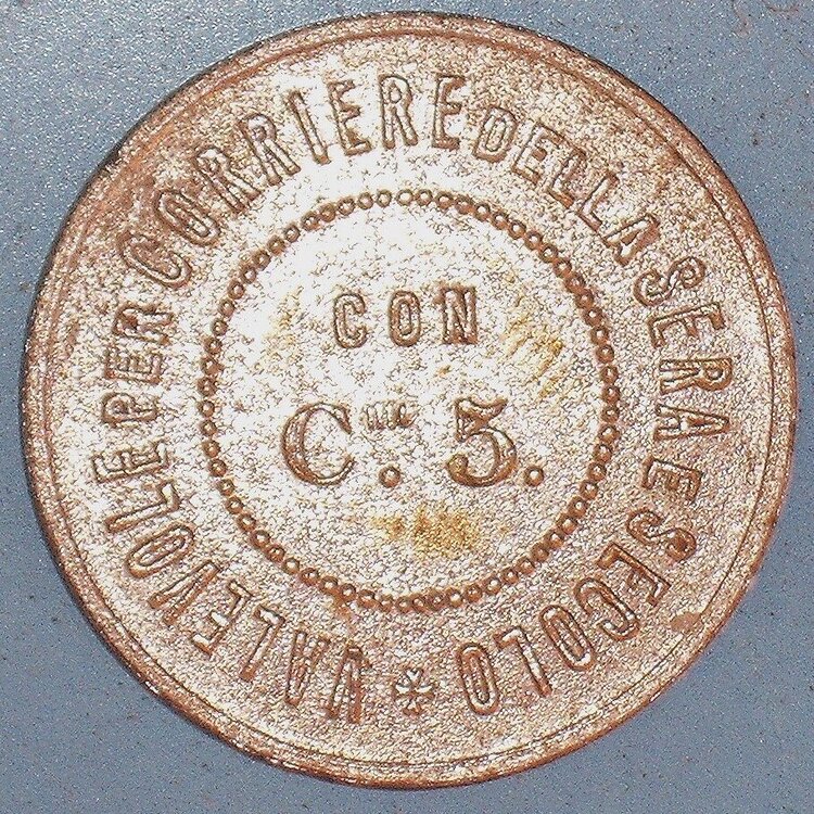 Gettone Corriere 5 cent d.JPG
