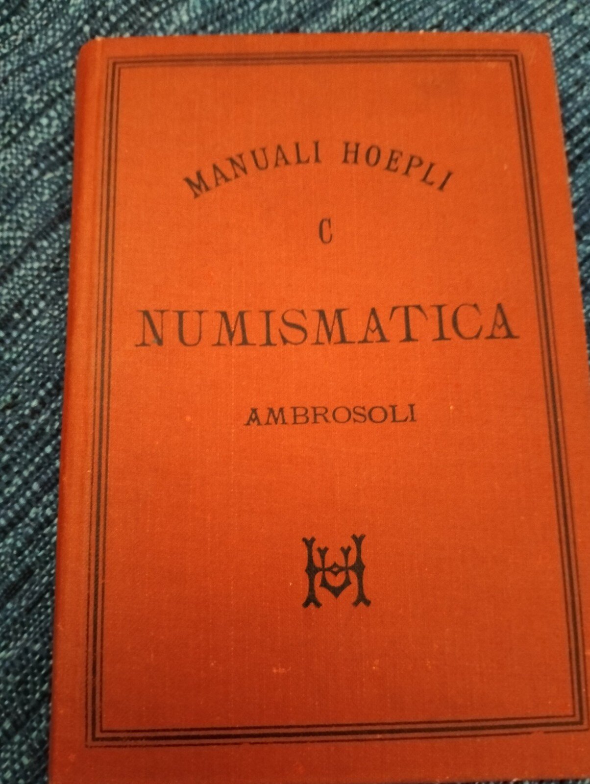 Numismatica Solone Ambrosoli Manuali Ulrico Hoelpi Prima ed.