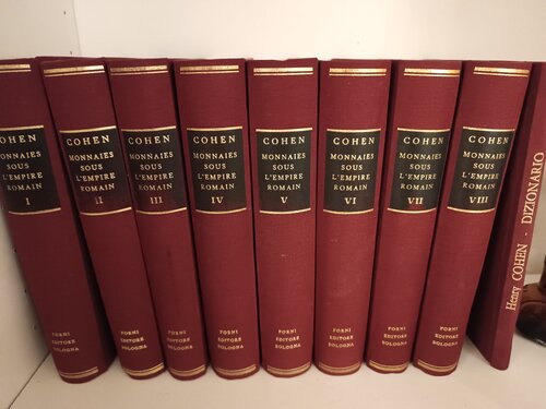 Maggiori informazioni su "Catalogo H.Cohen monete romane"	