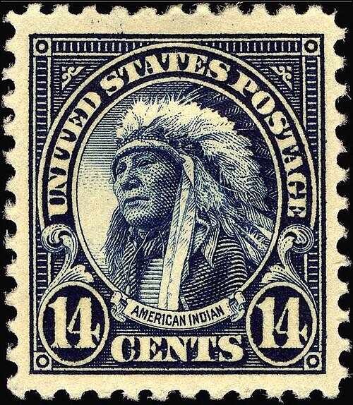Hollow Horn Bear stamp 14c1922.jpg