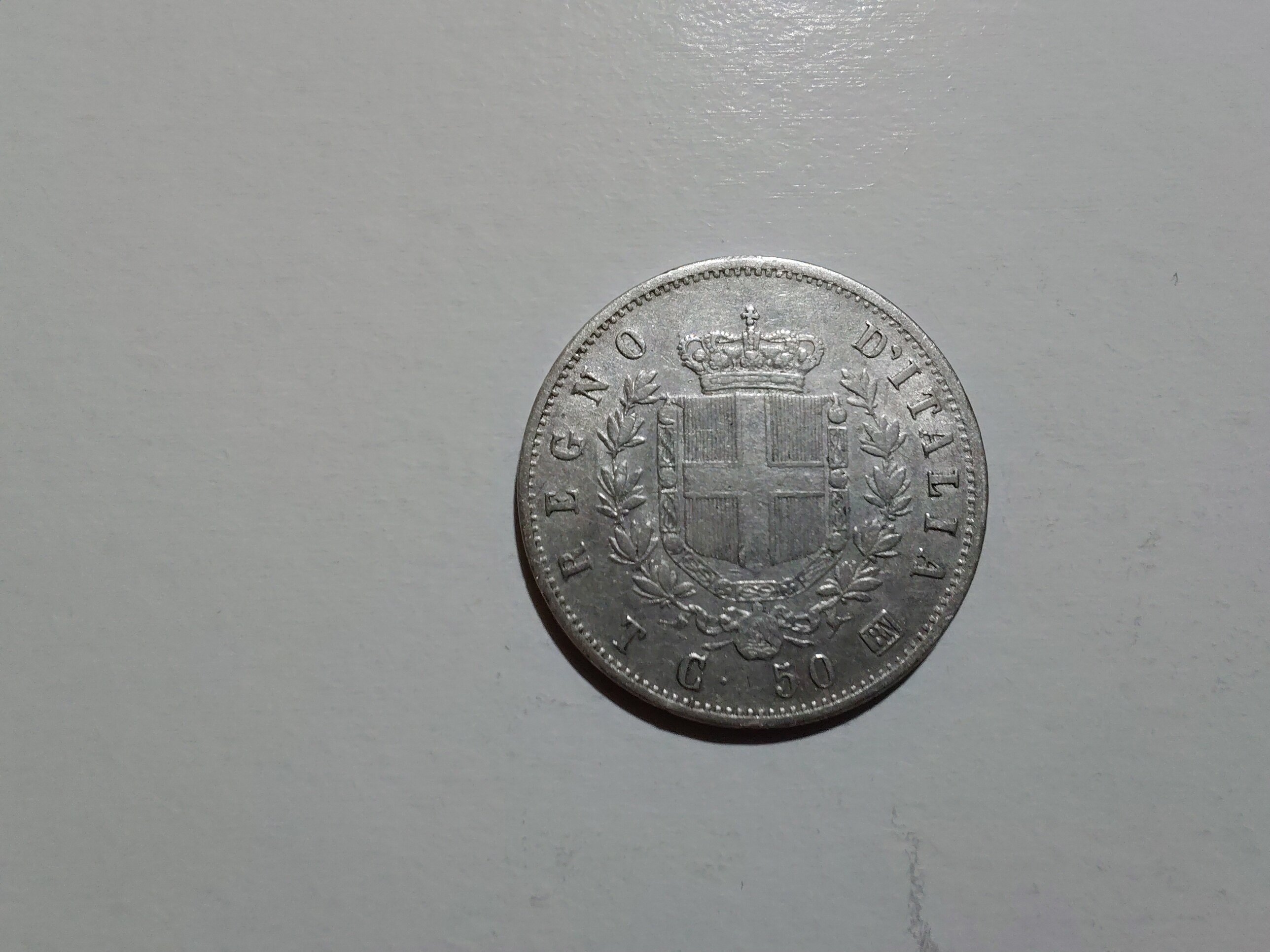 Maggiori informazioni su "Regno d'italia - Vittorio Emanuele II - 50 Centesimi 1863 TO"	