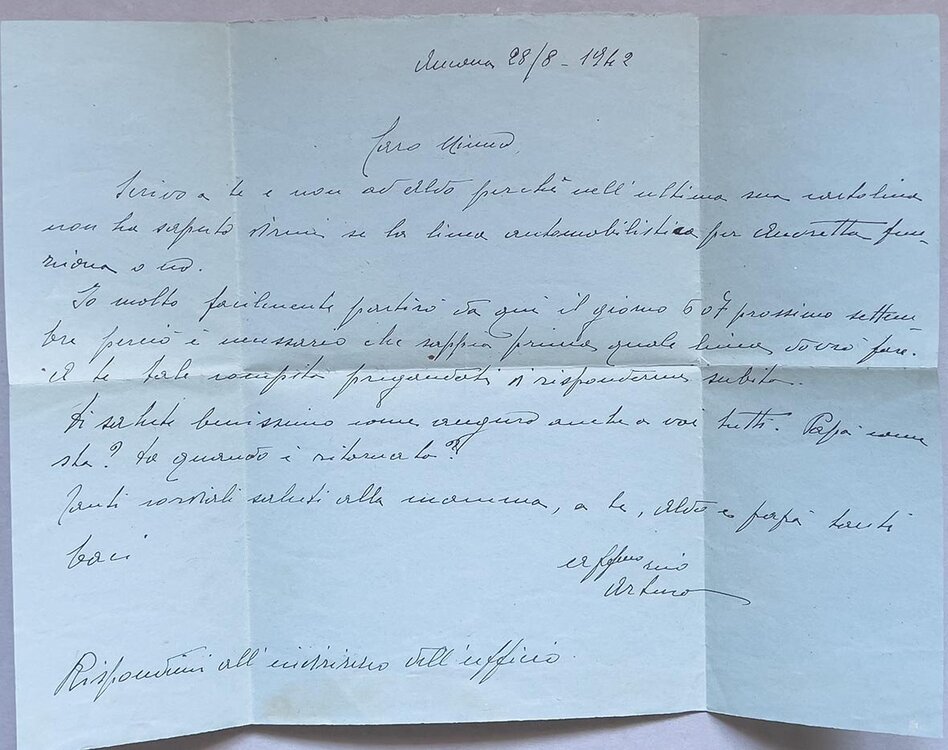 1942 - Biglietto postale per le forze armate #2.jpg