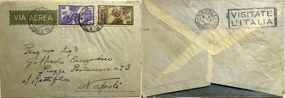 1938 lettera da Mogadiscio a napoli .webp