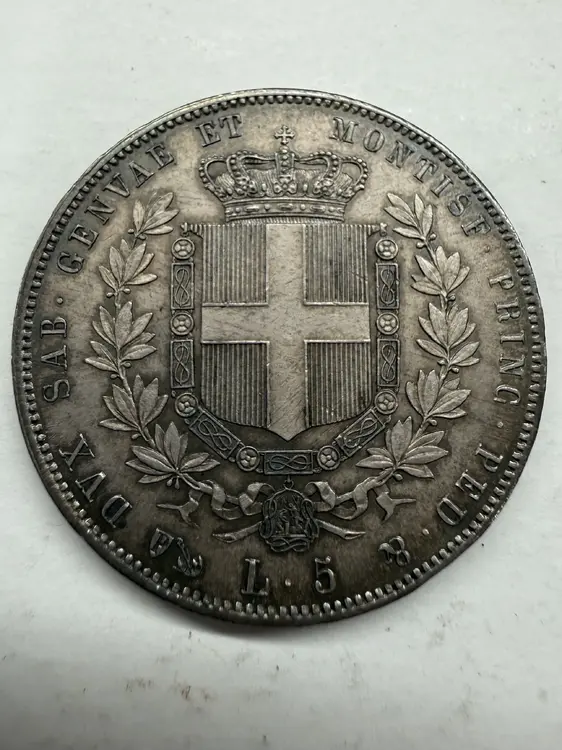 9B. 5 lire 1854 Genova-R.webp