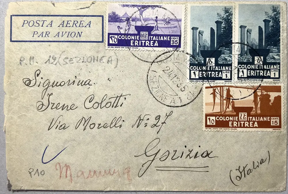 1935 AOI lettera PM12 Sez. A D.webp