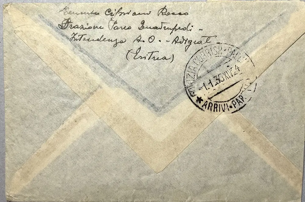 1935 AOI lettera PM12 Sez. A R.webp