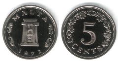 5 Cents - KM# 10