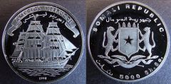 5000 Shillings - 1998 - Amerigo Vespucci