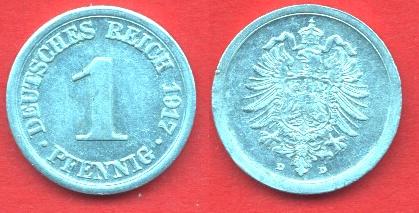 1 Pfennig Impero tedesco (1916 - 1918)