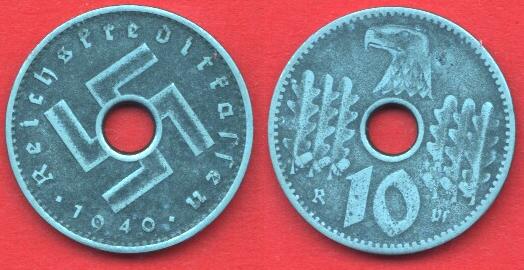 10 Pfennig Reichkreditkassen 1940-1941