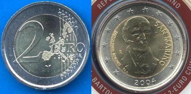 San Marino 2 Euro commemorativo 2004