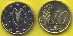 Irlanda 10 cent 2002 - 2006