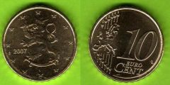 Finlandia 10 cent 2007 - ....