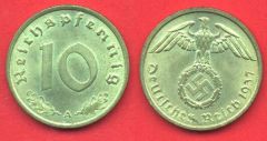 10 Pfennig Terzo Reich