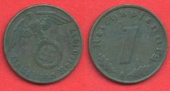 1 Pfennig Terzo reich