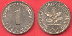 1 Pfennig Repubblica Federale Tedesca