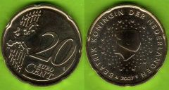 Paesi Bassi 20 cent 2007 - ....