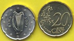 Irlanda 20 cent 2002 - 2006
