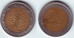 Falso 2 Euro Francia 2001