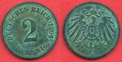 2 Pfennig Impero Tedesco (1904 - 1916)