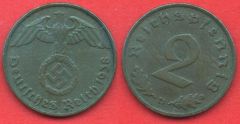 2 Pfennig Terzo Reich