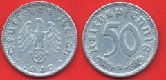 50 Pfennig Terzo reich (1939 - 1944)