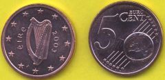 Irlanda 5 cent 2002 - ....
