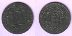 10 pfennig 1920 (b)