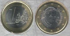 Vaticano 1 Euro (2006 - ....)