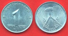 1 Pfennig DDR 1952-1953