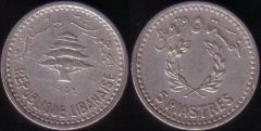Libano – 5 Piastre – 1954