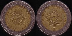 1 Peso – 1995 – Provingias