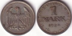 Germania – 1 Mark – 1924 A
