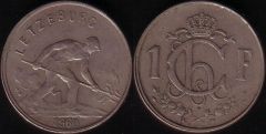 Lussemburgo – 1 Franc - 1960