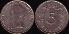 Lussemburgo – 5 Franc - 1949