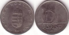 Ungheria - 10 Forint – 1993