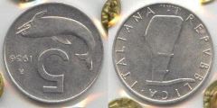 5 Lire Delfino