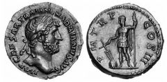 Adriano 117-139 d.C., AG Denario