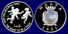 5 Liri - 1991