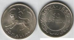 50 Centesimi - Somalia AFIS