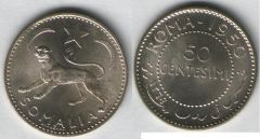 50 Centesimi - Somalia AFIS