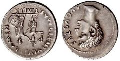 Augusto Denario - monetiere L. Cornelius Lentulus