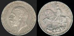 1 Crown re Giorgio V 1935